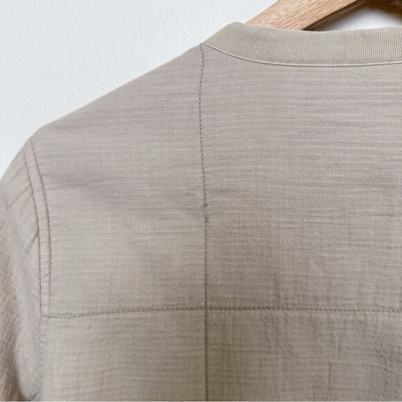 Old Navy Womens Small Quilted Khaki Open Jacket - Picture 14 of 14